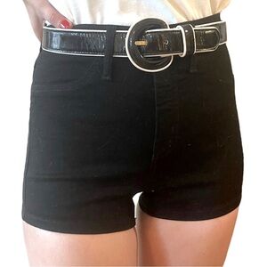 NWT Wild Fable Black High Waist Denim Shorts size 4 / 27 R